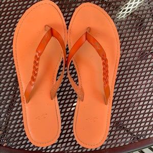 Hollister flip flops